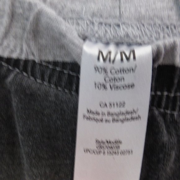 GEORGE, grey & black striped pajama pants, medium - Picture 5 of 5